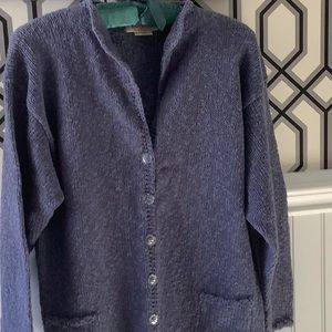 Irish made cardigan sweater